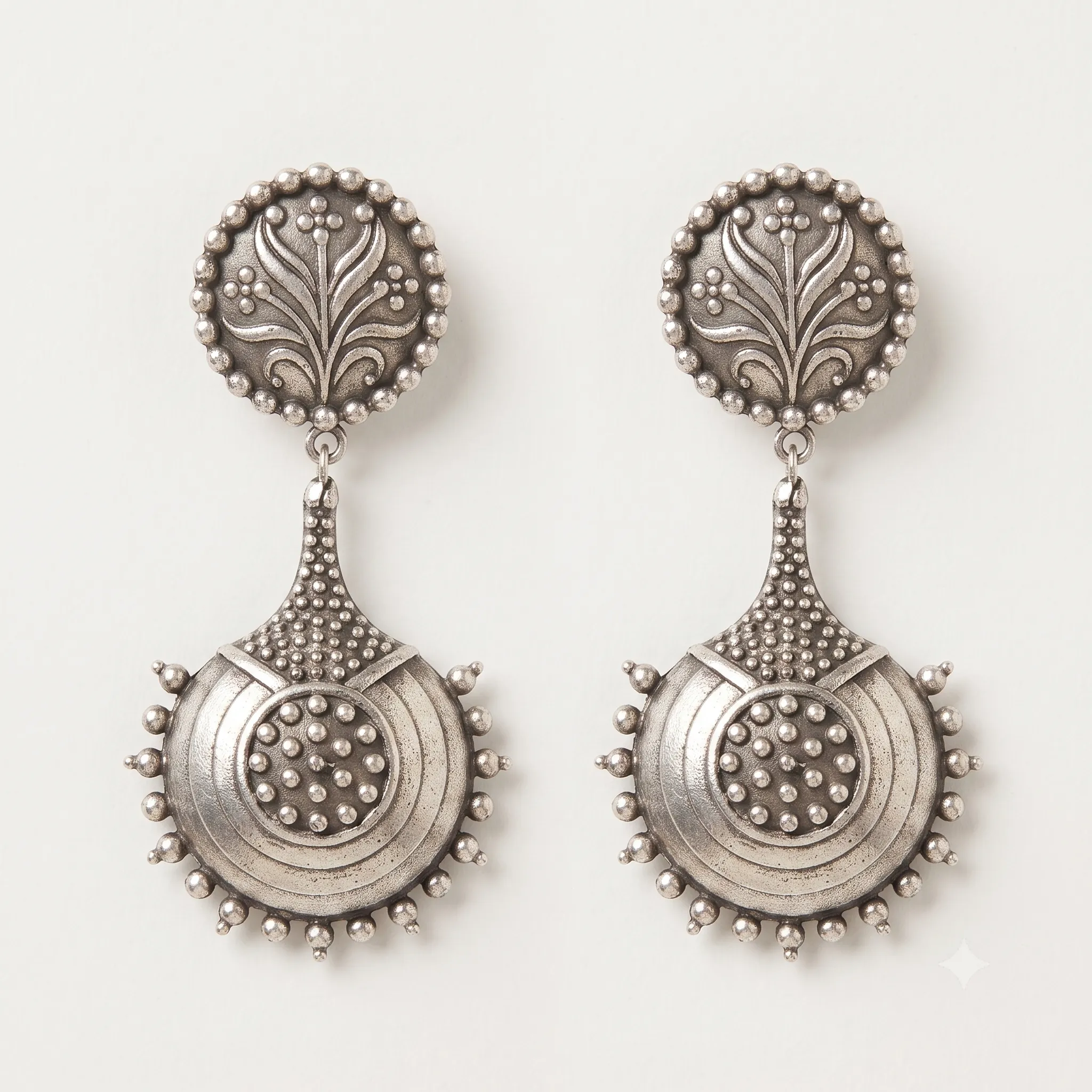 Meher Antique Drop Earrings