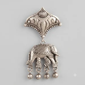 Traditional Indian Gajraj Dangle Earring