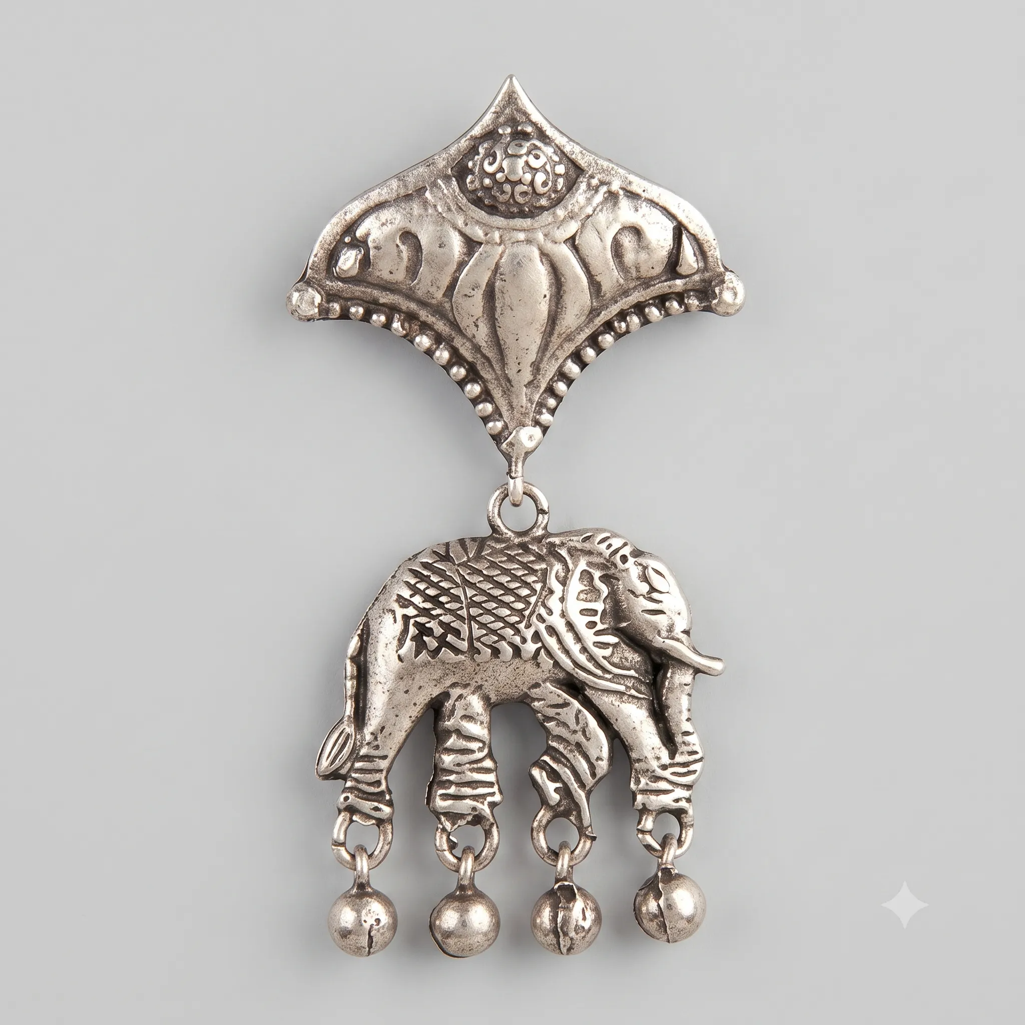 Traditional Indian Gajraj Dangle Earring